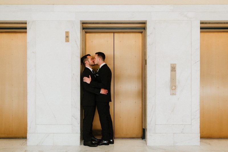 San Francisco city hall bay area wedding photographer