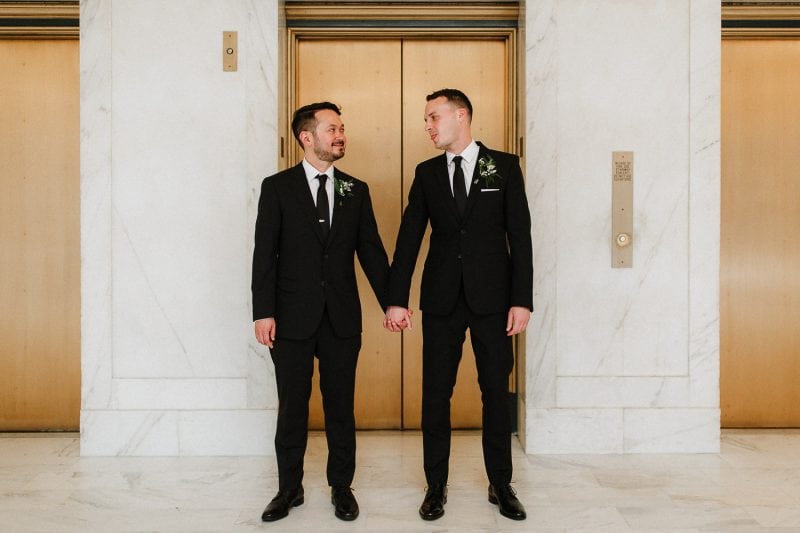 San Francisco city hall bay area wedding photographer