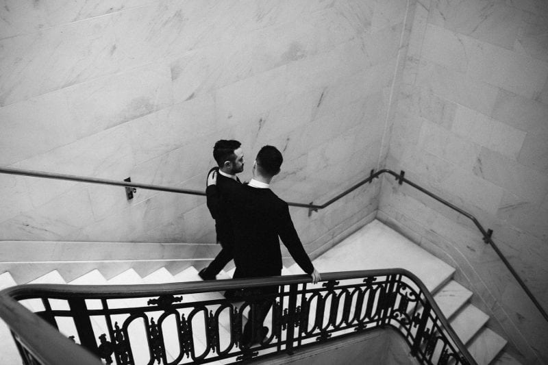 San Francisco city hall bay area wedding photographer