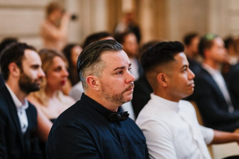 San Francisco city hall bay area wedding photographer